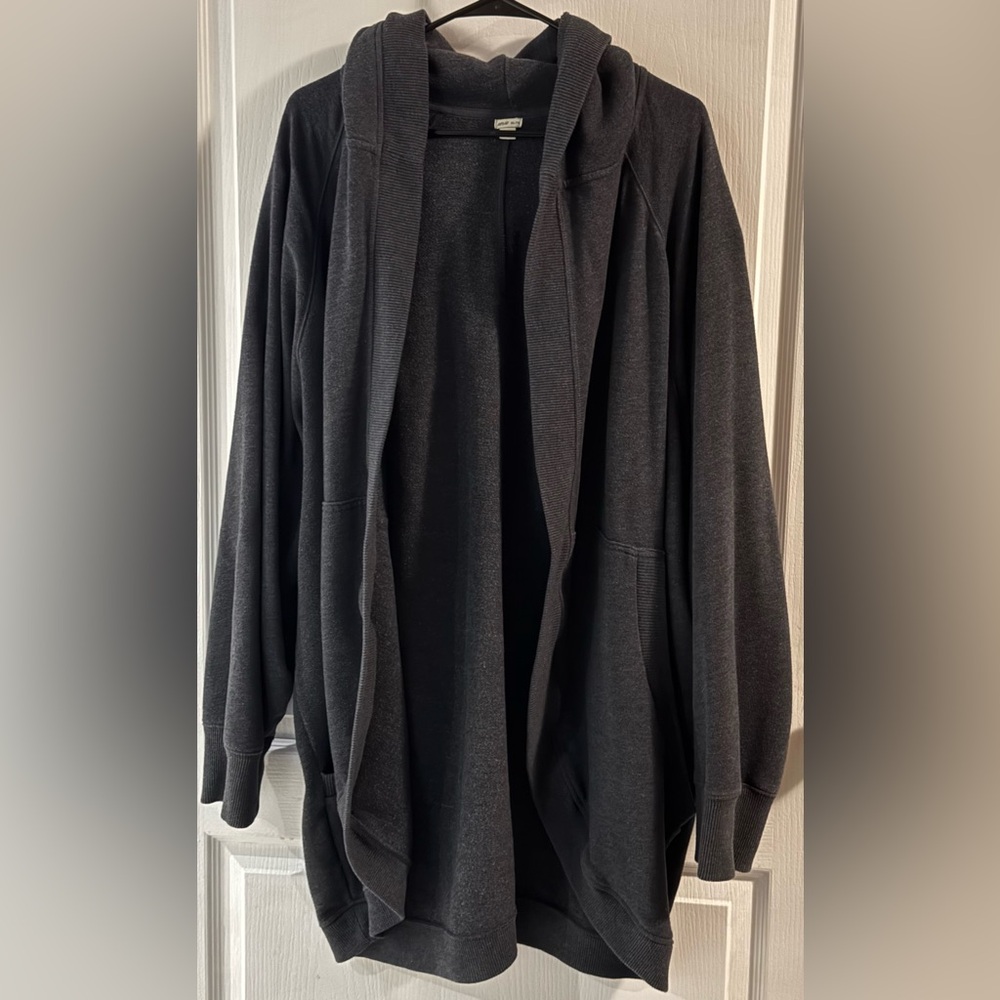 Aerie oversized cocoon hooded sweater